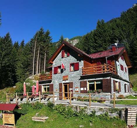 Il Rifugio in estate